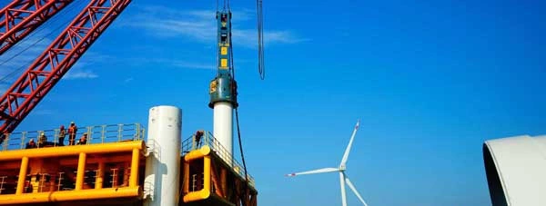 Yongan Piling Equipment start enter offshore wind power project