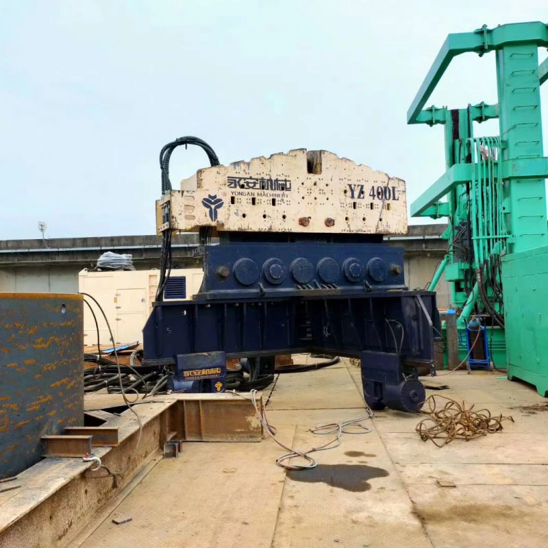 YZ-400L Hydraulic Vibratory Piling Hammer