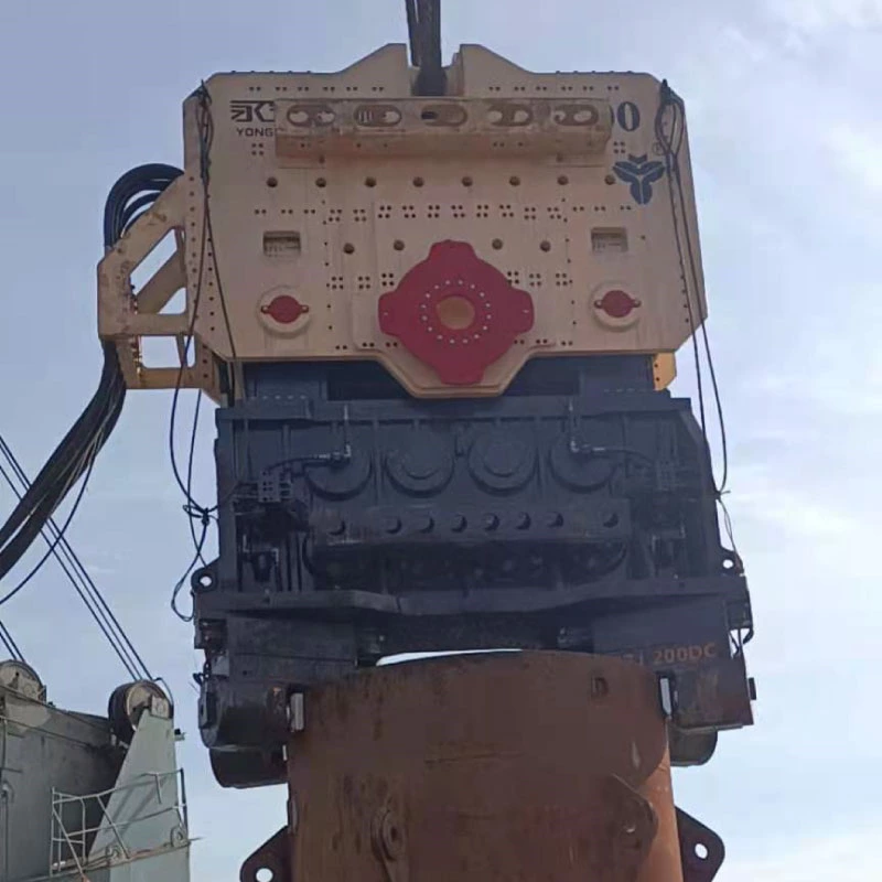 YZ-600 hydraulic Vibratory Pile Piling Hammer