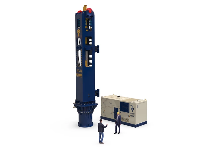 YC-30 Hydraulic Impact Pile Driving Hammer