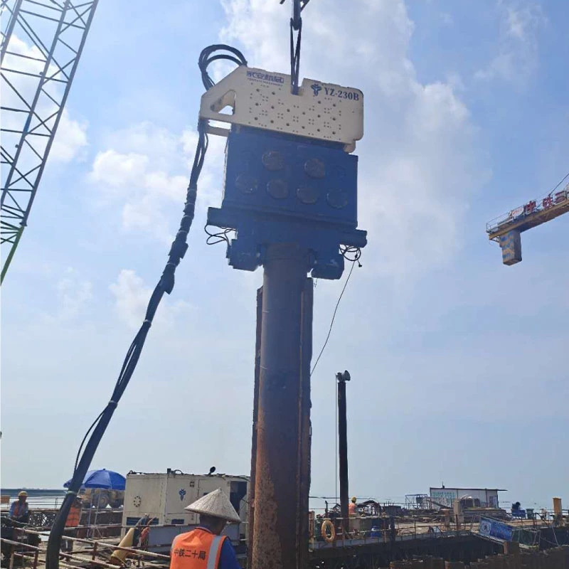 YZ-230B Hydraulic Vibro Pile Driving Hammer