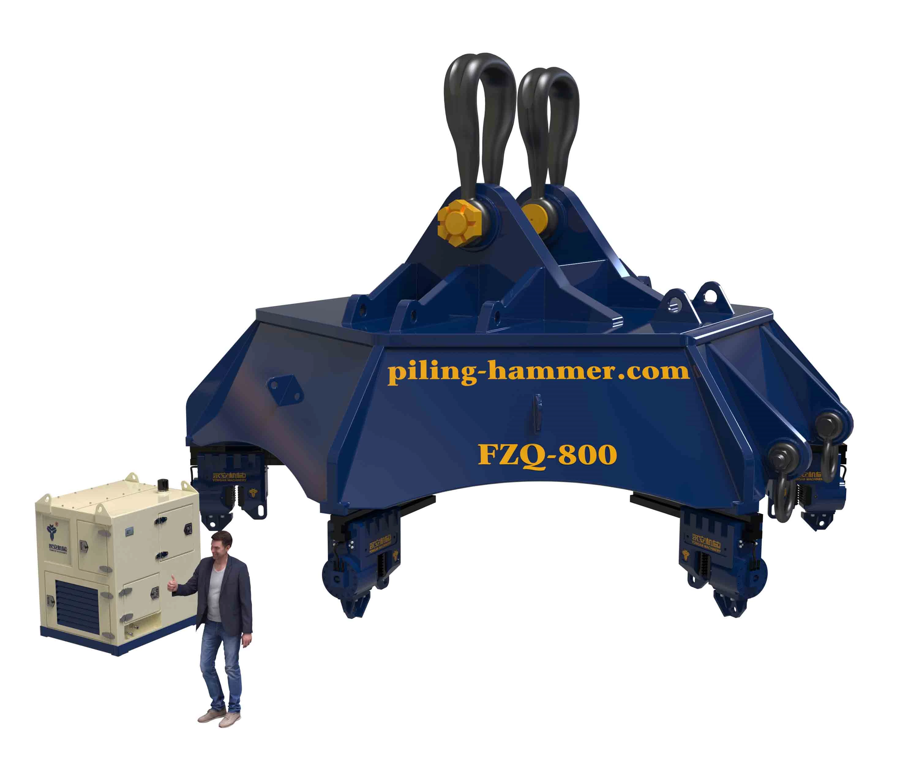 FZQ-800 Hydraulic Pile Upending & Lifting Device