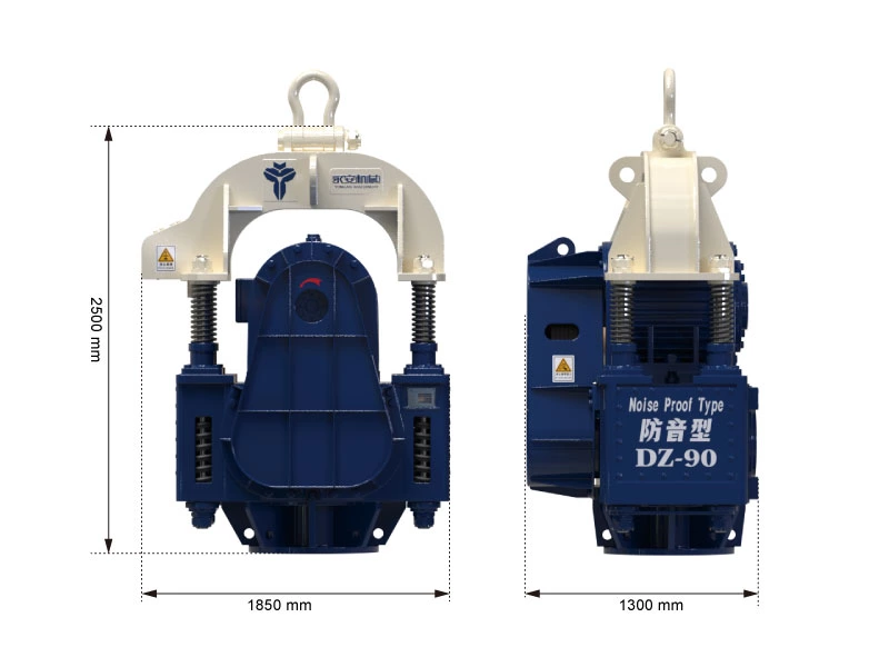 DZ-90 Electric Vibro Pile Driving Hammer