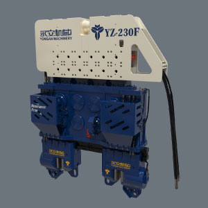 YZ-230F High Frequency Resonance Free Hydraulic Vibro Pile Driving Hammer