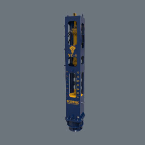 YC-4 Hydraulic Impact Pile Driving Hammer