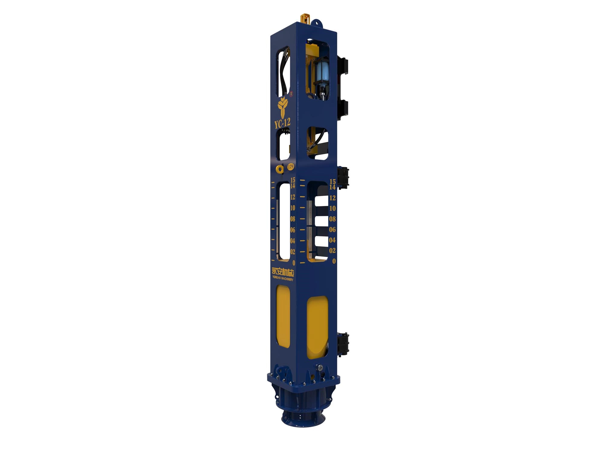 YC-12 Hydraulic Impact Pile Driving Hammer