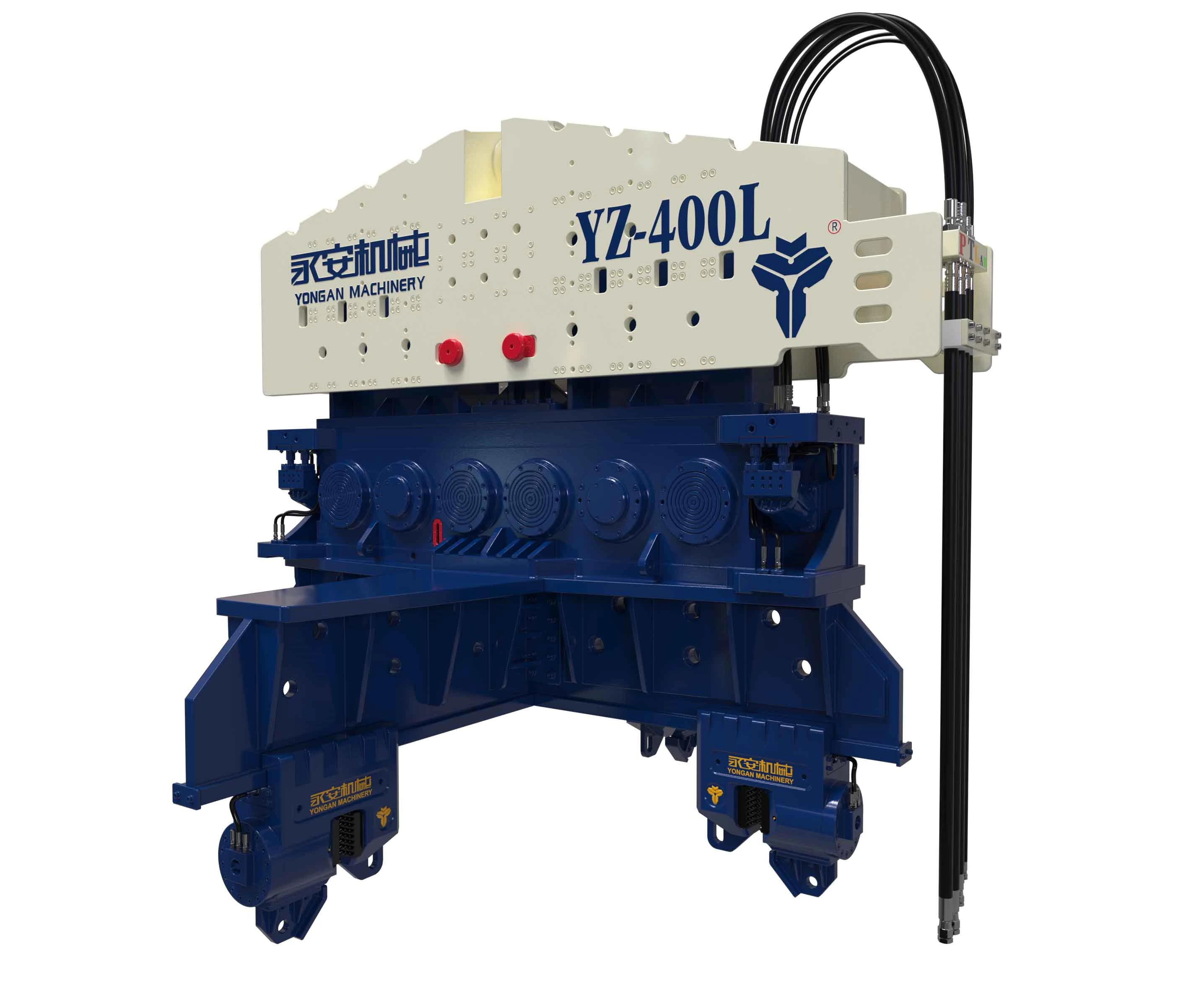 YZ-400L Hydraulic Vibratory Piling Hammer - ZHEJIANG YONGAN ...