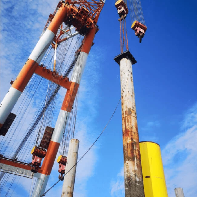 FZQ-100 Hydraulic Pile Upending & Lifting Device