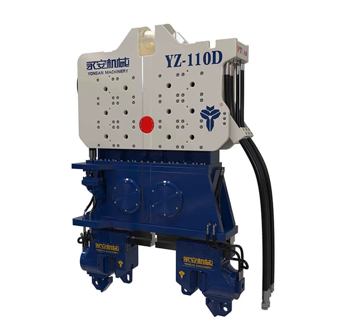 YZ-110D Hydraulic Vibro Pile Driving Hammer